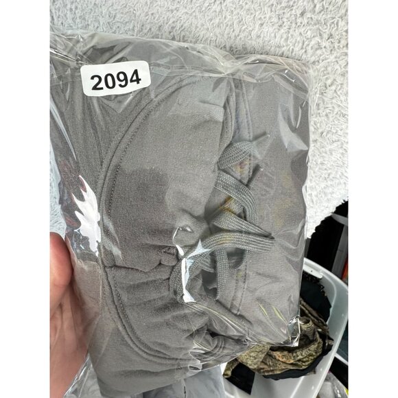 Mossy Oak Camo Lined Gray Pullover Hoodie Outdoor Hunting Performance Sweatshirt - Picture 10 of 10